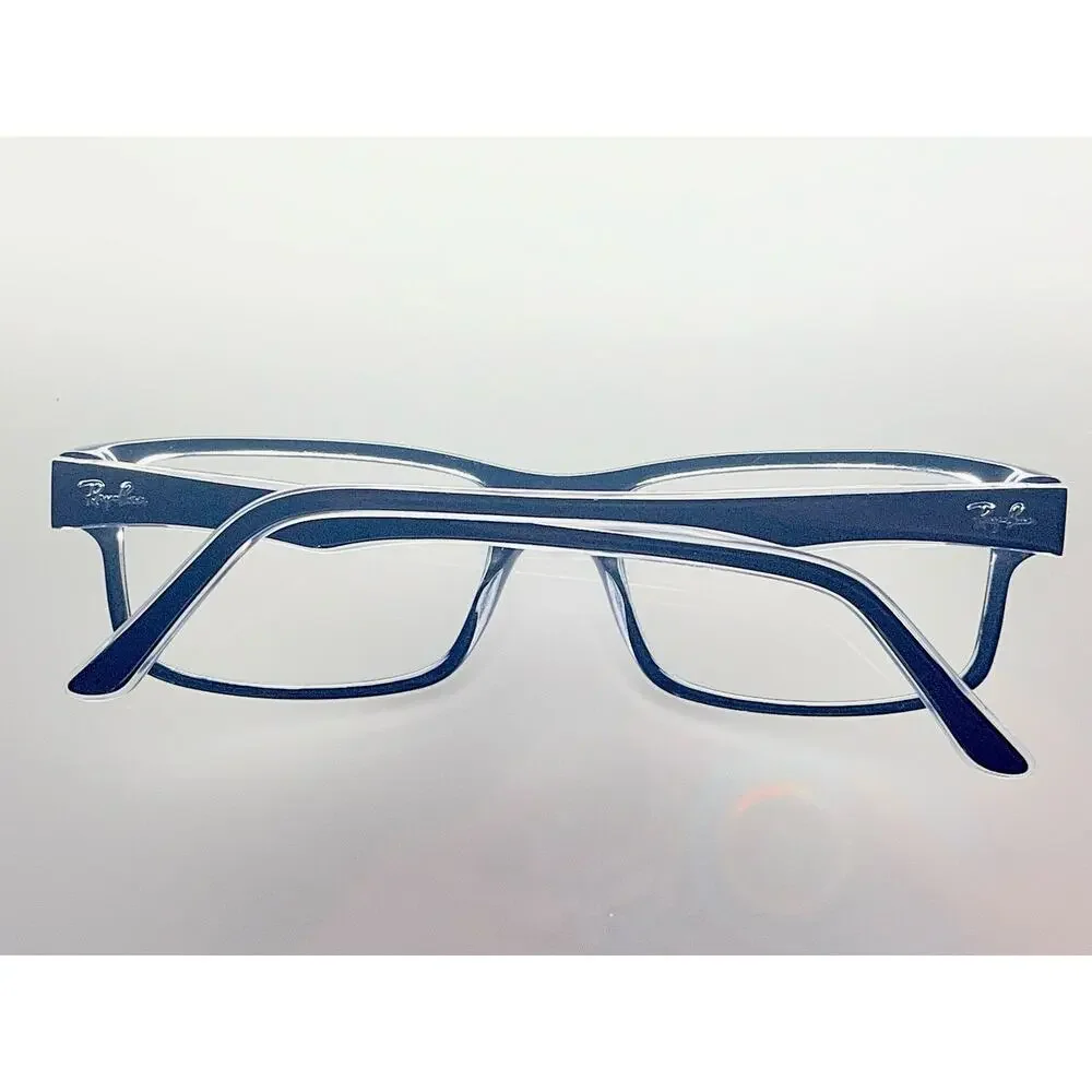 Ray-Ban RB5245 2034 Eyeglasses Black on Transparent frames only W/case 54mm lens